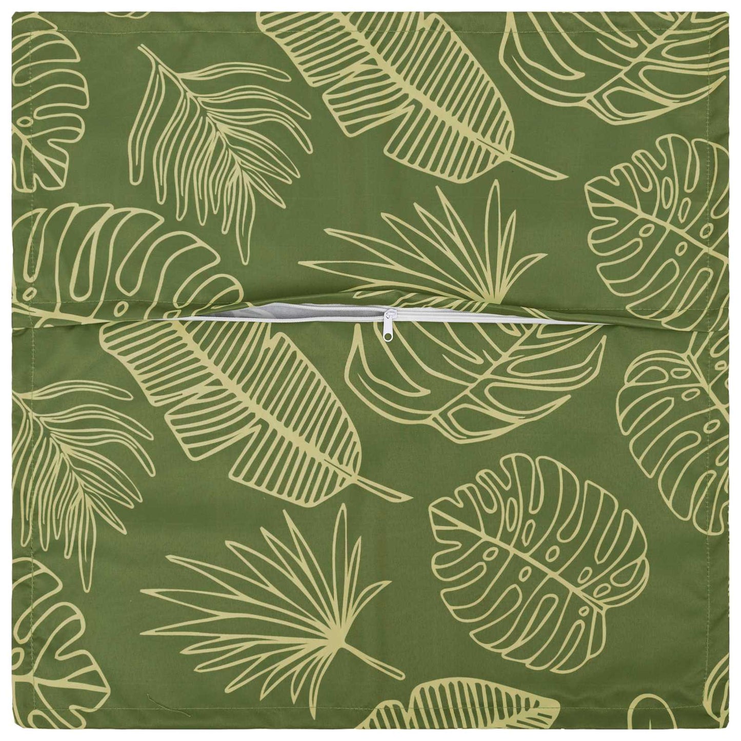Cushion Cover 2 pcs HOUTEN Leaf Design 70 x 70 cm Polyester