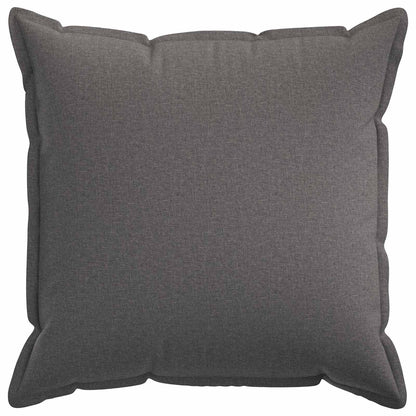 Cushion Cover 2 pcs HOUTEN Light Grey 80 x 80 cm Faux Linen