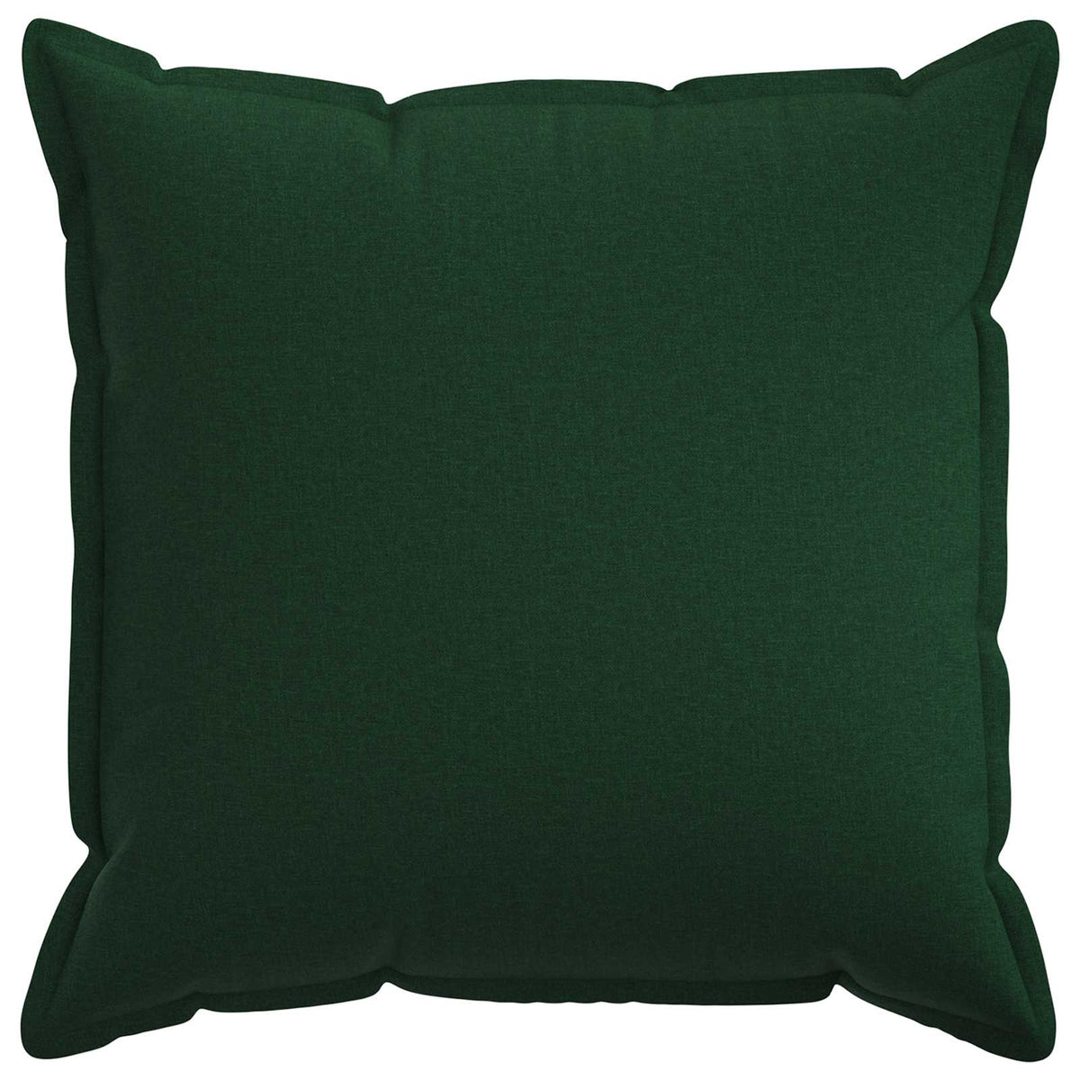 Cushion Cover 2 pcs HOUTEN Dark Green 80 x 80 cm Faux Linen