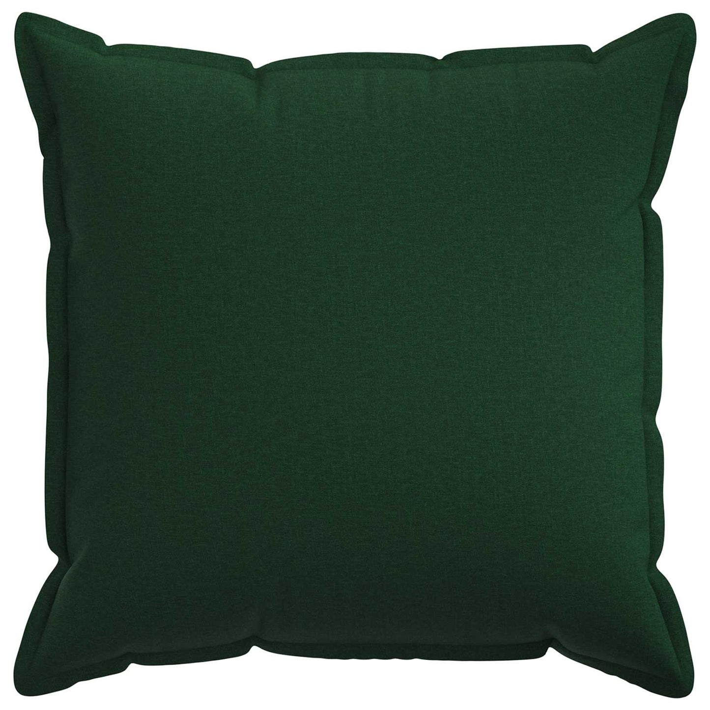 Cushion Cover 6 pcs HOUTEN Dark Green 80 x 80 cm Faux Linen