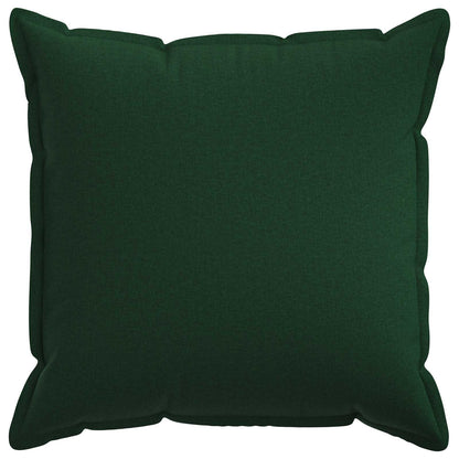 Cushion Cover 6 pcs HOUTEN Dark Green 80 x 80 cm Faux Linen