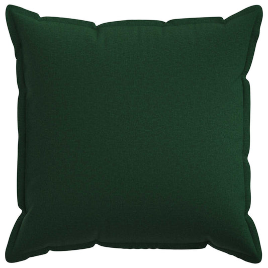 Cushion Cover 6 pcs HOUTEN Dark Green 80 x 80 cm Faux Linen