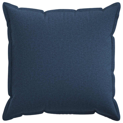 Cushion Cover 2 pcs HOUTEN Blue 80 x 80 cm Faux Linen