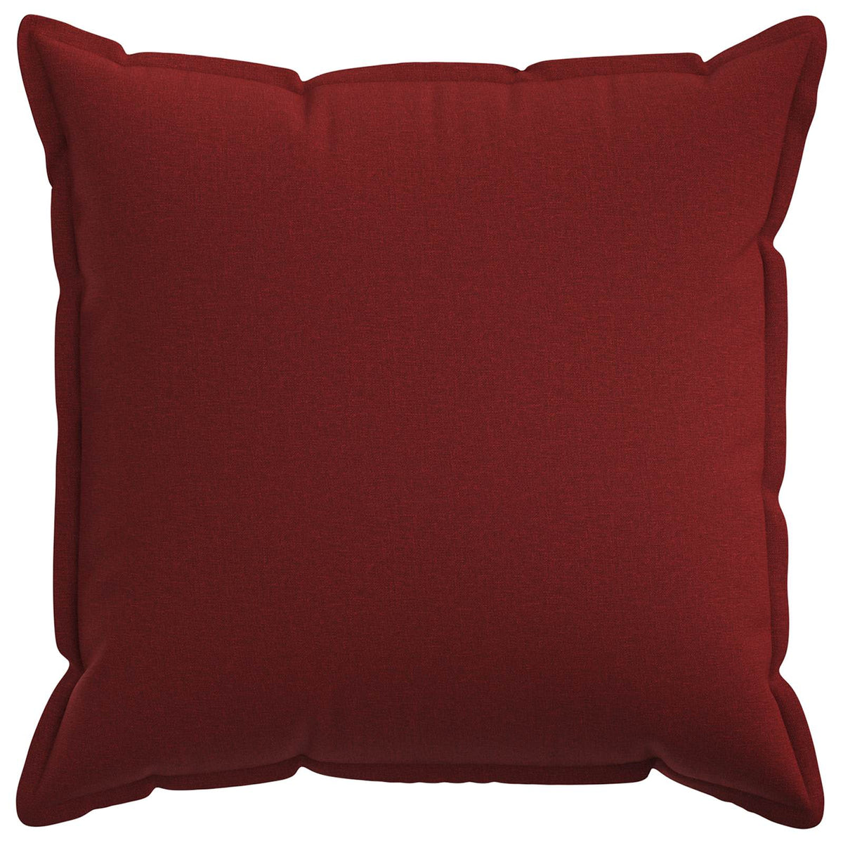 Cushion Cover 6 pcs HOUTEN Wine Red 80 x 80 cm Faux Linen