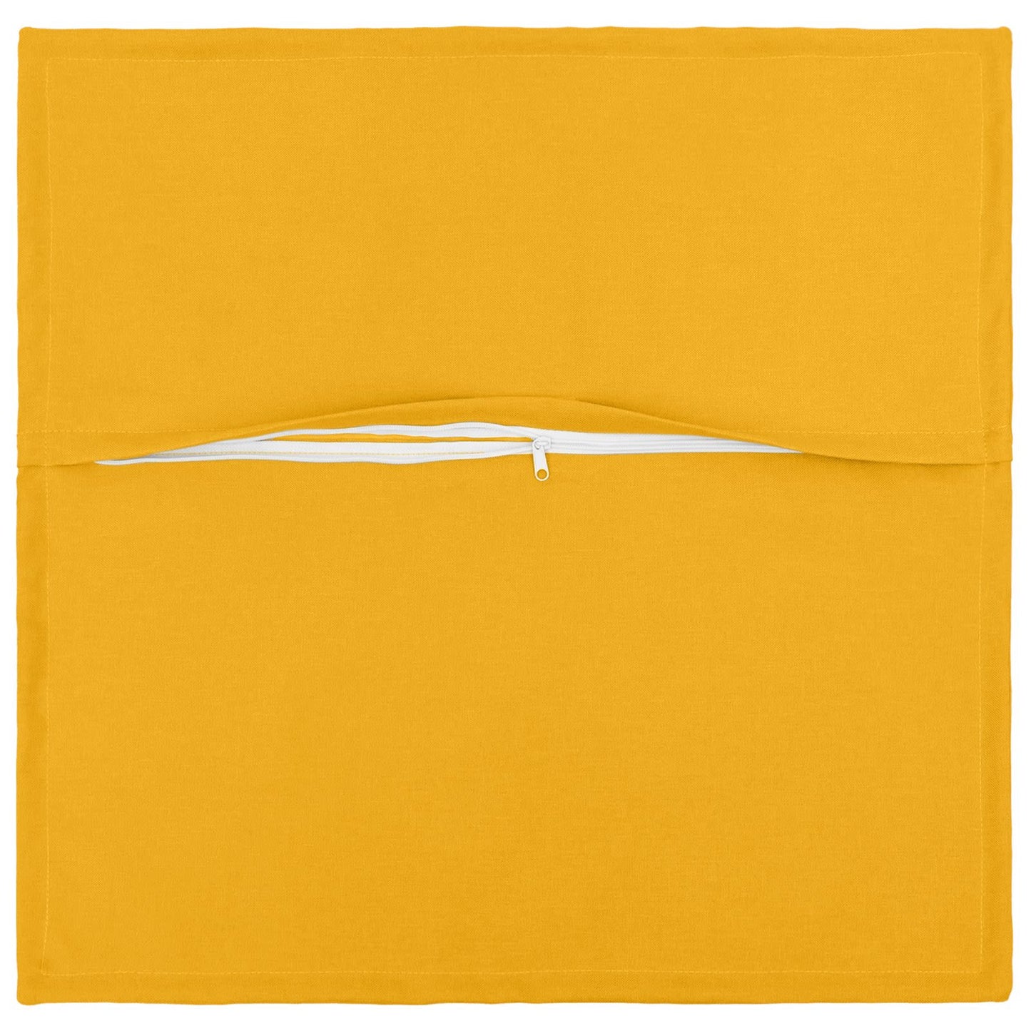 Cushion Cover 6 pcs HOUTEN Light Yellow 80 x 80 cm Faux Linen