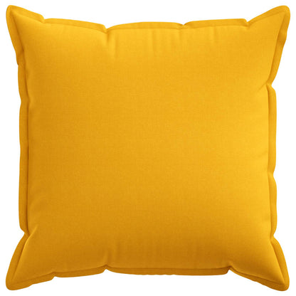 Cushion Cover 6 pcs HOUTEN Light Yellow 80 x 80 cm Faux Linen