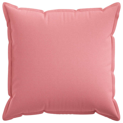 Cushion Cover 6 pcs HOUTEN Pink 80 x 80 cm Faux Linen