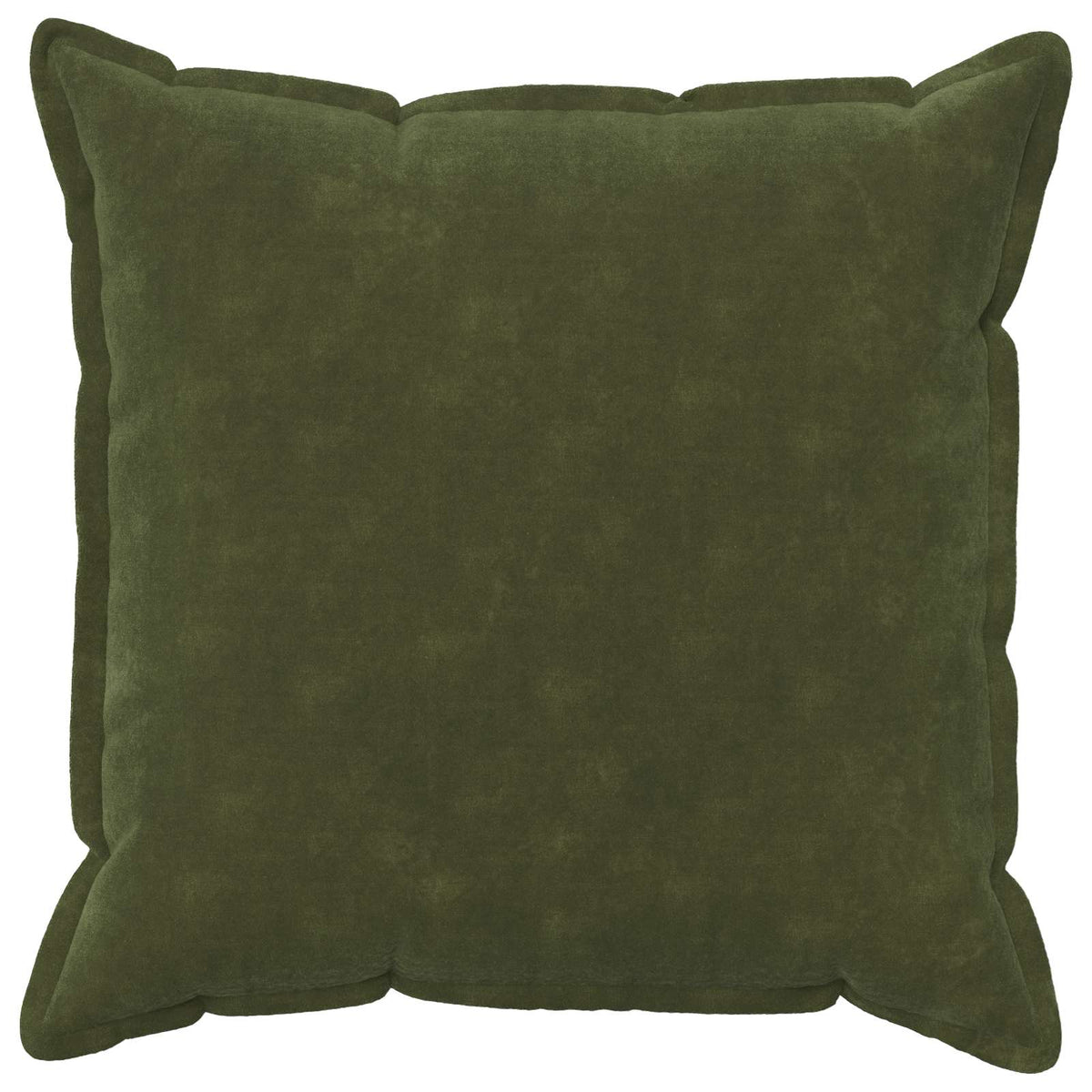 Cushion Cover 2 pcs HOUTEN Green 80 x 80 cm Microfiber Fleece