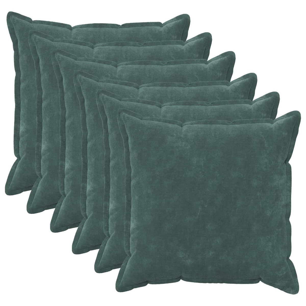 Cushion Cover 6 pcs HOUTEN Sea Blue 80 x 80 cm