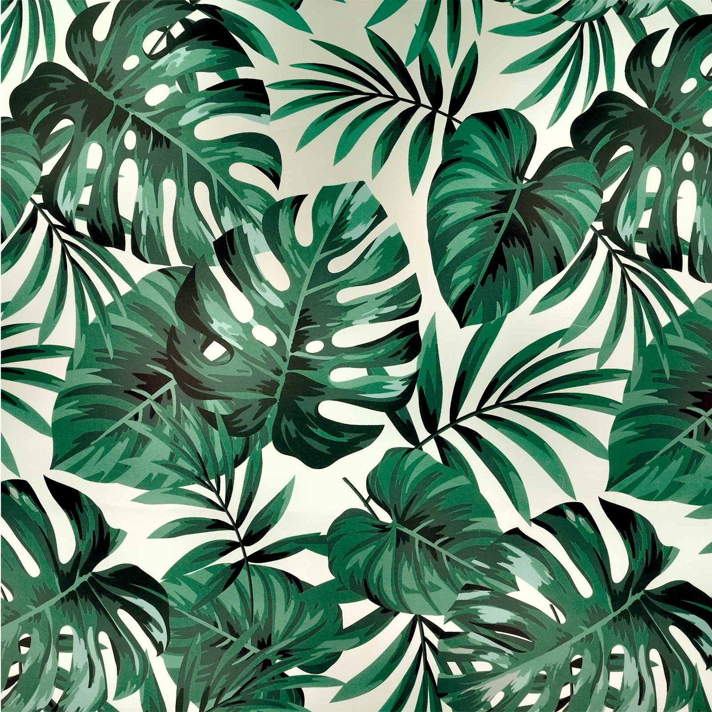 Cushion Cover 6 pcs HOUTEN Leaf Pattern 80 x 80 cm Polyester