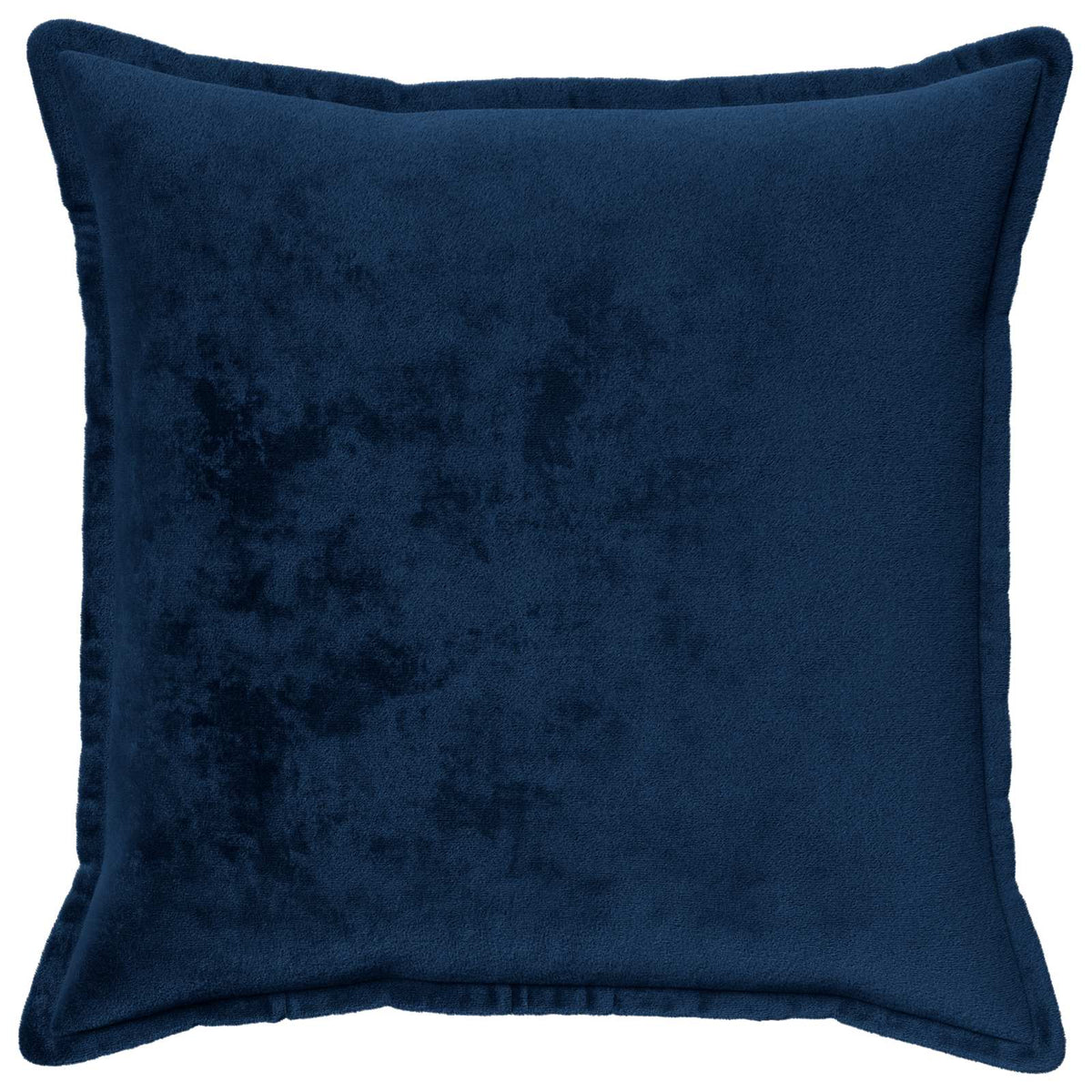 Cushion Cover 2 pcs HOUTEN Navy Blue 80 x 80 cm Flannel
