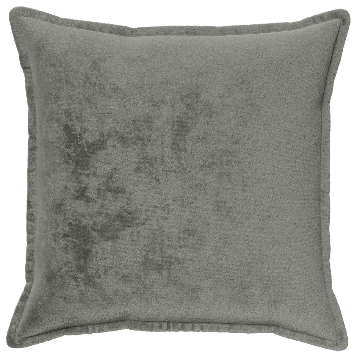 Cushion Cover 6 pcs HOUTEN Dark Grey 80 x 80 cm Flannel