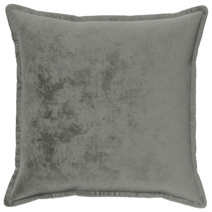 Cushion Cover 6 pcs HOUTEN Dark Grey 80 x 80 cm Flannel