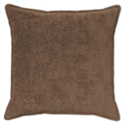 Cushion Cover 2 pcs HOUTEN Light Brown 80 x 80 cm