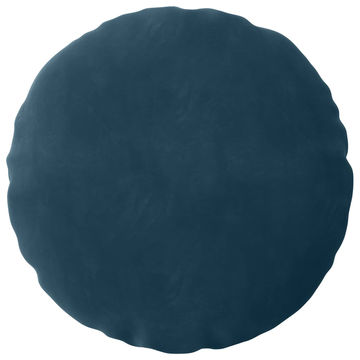 Cushion Cover 6 pcs HEERLEN Blue Ø 30 cm Velvet