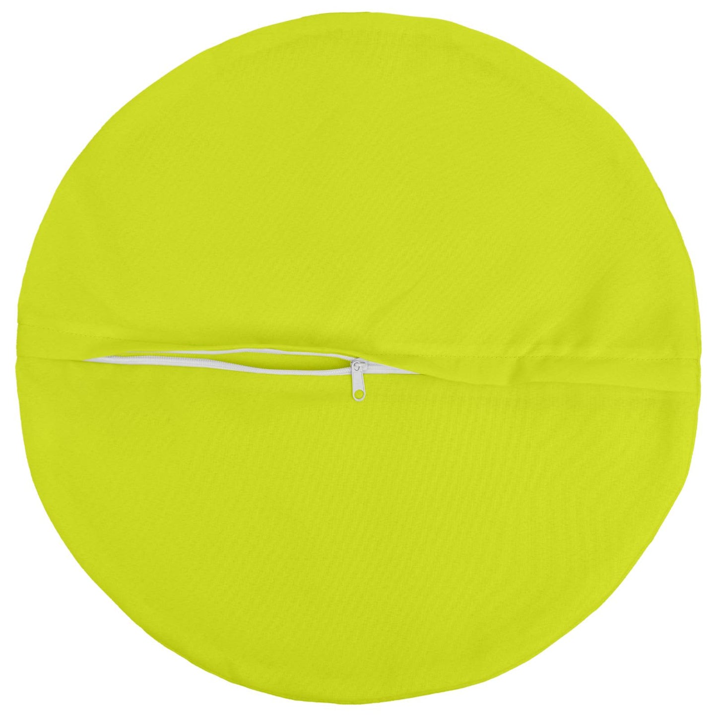 Cushion Cover 2 pcs HEERLEN Bright Green Ø 30 cm Polyester