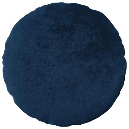 Cushion Cover 2 pcs HEERLEN Navy Blue Ø 30 cm Flannel