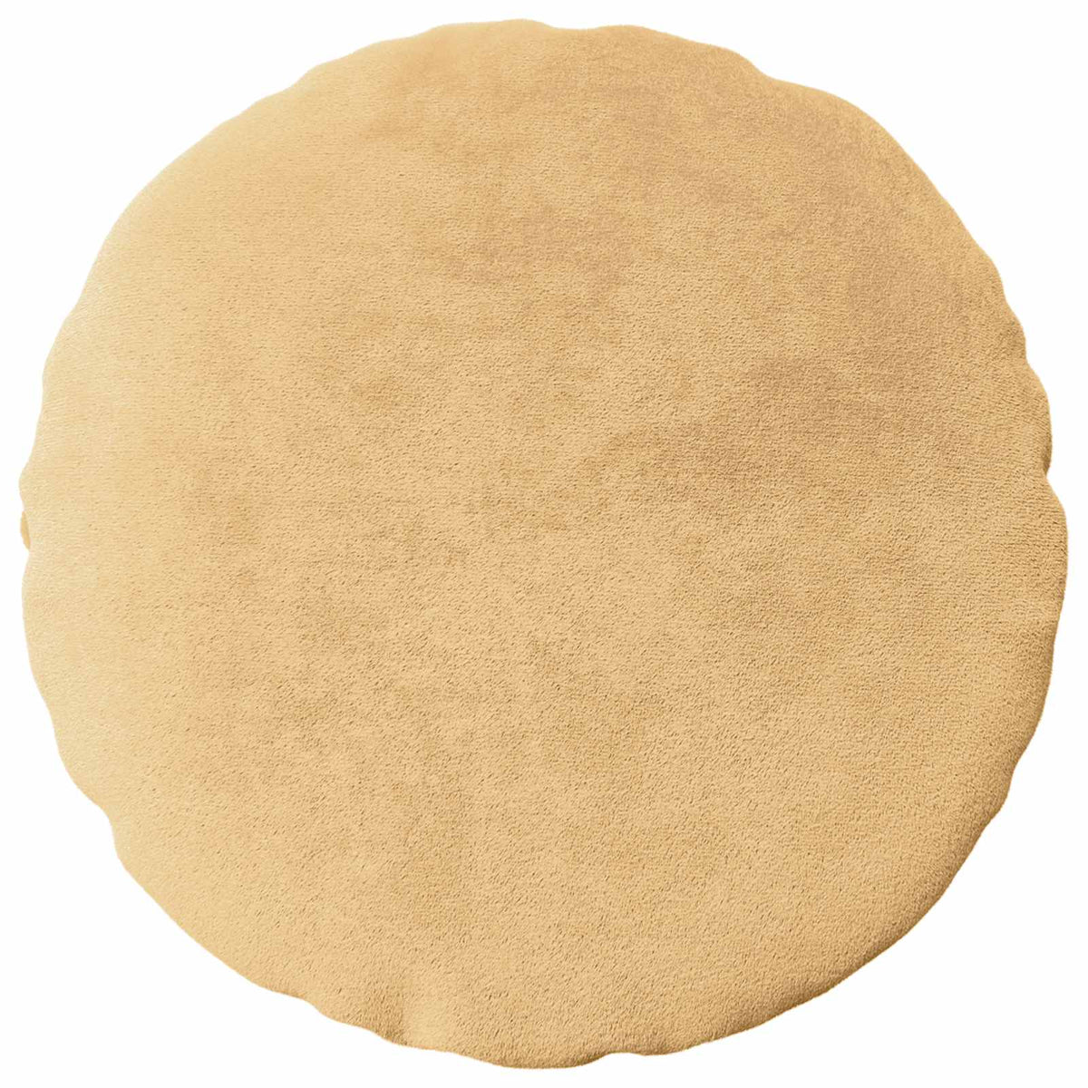Cushion Cover 2 pcs HEERLEN Taupe Ø 30 cm Flannel