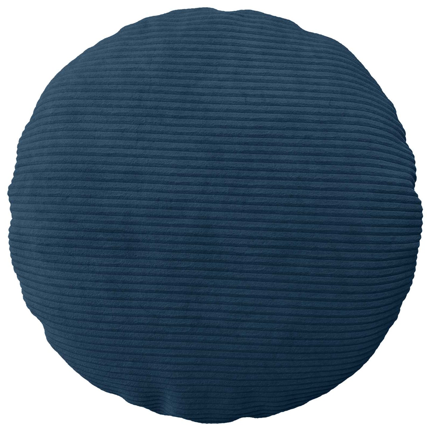 Cushion Cover 2 pcs HEERLEN Navy Blue Ø 40 cm Corduroy