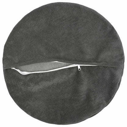 Cushion Cover 6 pcs HEERLEN Anthracite Ø 40 cm