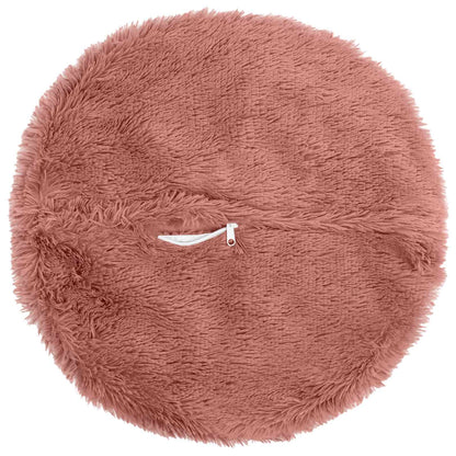 Cushion Cover 2 pcs HEERLEN Pink Ø 40 cm PV Fleece