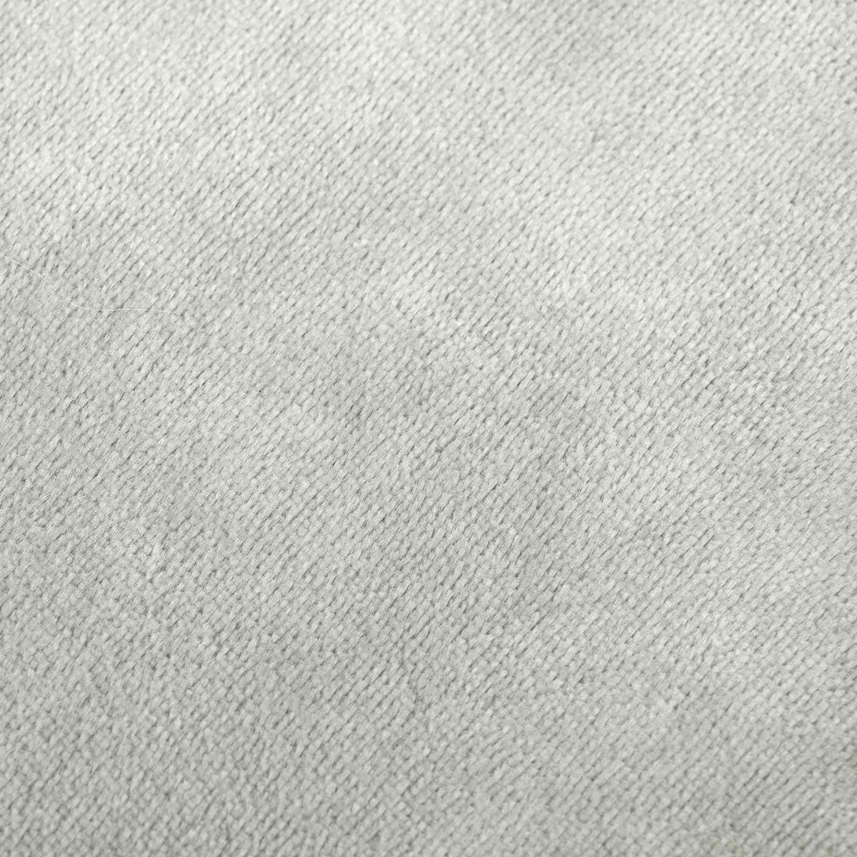 Cushion Cover 2 pcs HEERLEN Light Grey Ø 40 cm Flannel
