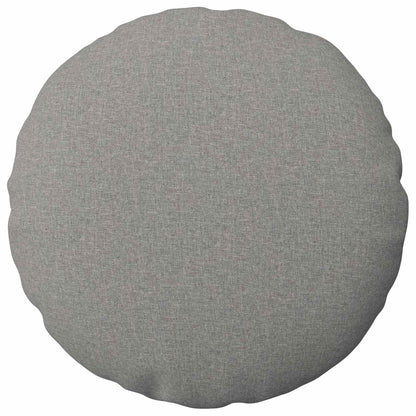 Cushion Cover 6 pcs HEERLEN Cloud Grey Ø 50 cm Fabric