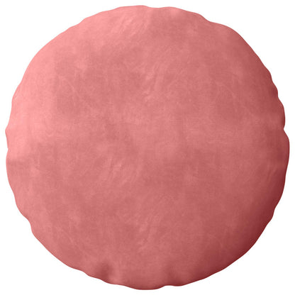 Cushion Cover 2 pcs HEERLEN Pink Ø 50 cm Velvet