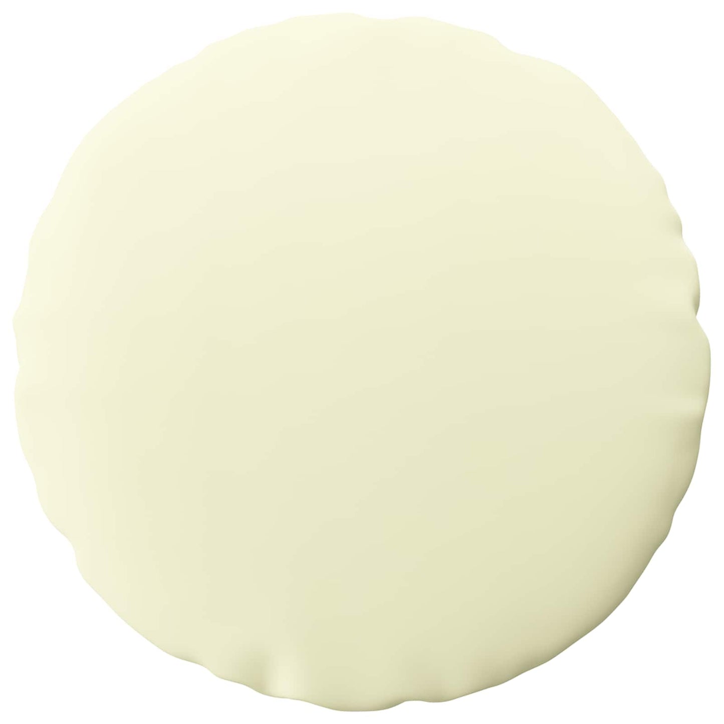 Cushion Cover 6 pcs HEERLEN Cream Ø 50 cm Polyester