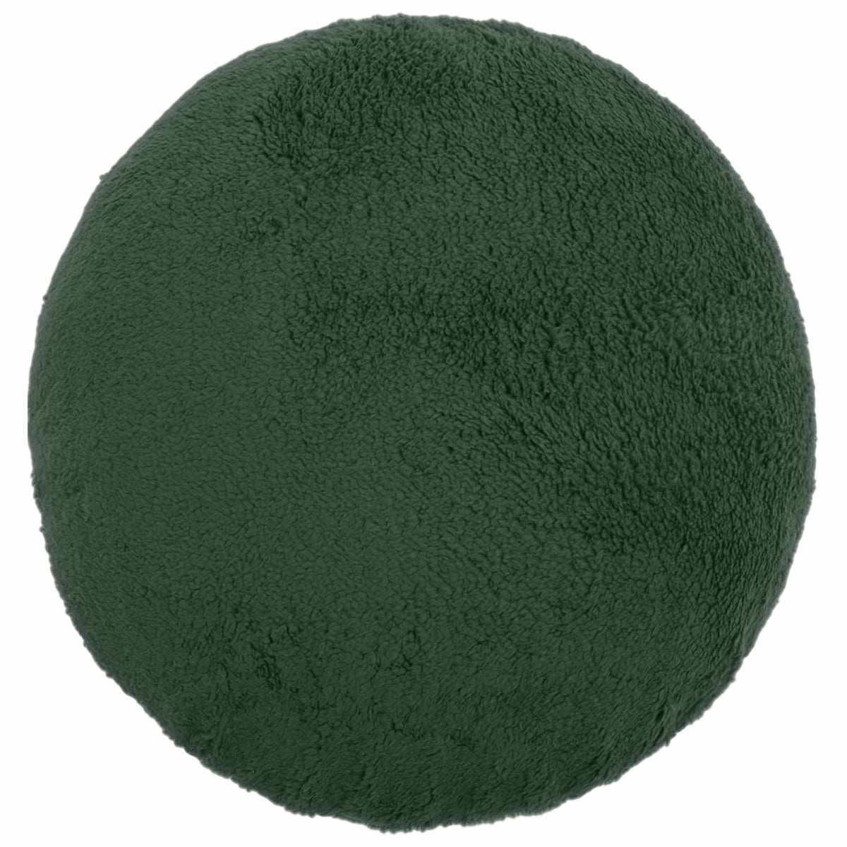 Cushion Cover 2 pcs HEERLEN Dark Green Dia. 50 cm Bouclé