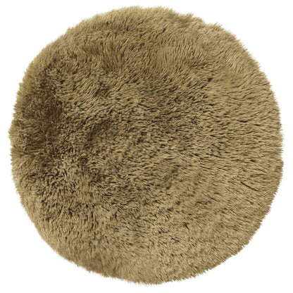 Cushion Cover 2 pcs HEERLEN Light Green Ø 50 cm PV Fleece