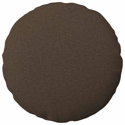 Cushion Cover 6 pcs HEERLEN Taupe Ø 60 cm Fabric