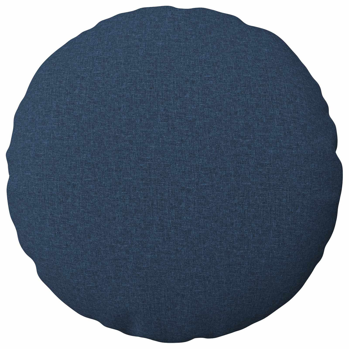 Cushion Cover 6 pcs HEERLEN Blue Ø 60 cm Fabric