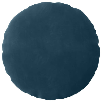 Cushion Cover 6 pcs HEERLEN Blue Ø 60 cm Velvet