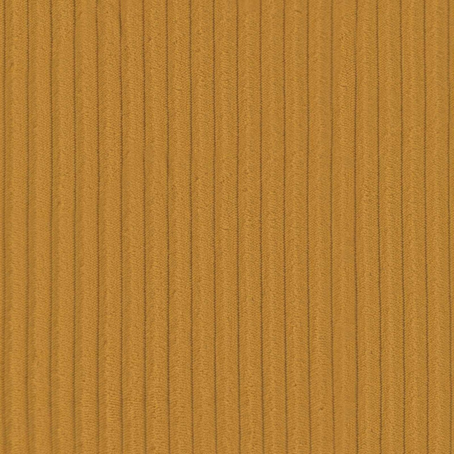 Cushion Cover 2 pcs HEERLEN Yellow Ø 60 cm Corduroy