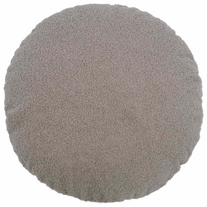 Cushion Cover 2 pcs HEERLEN Light Grey Ø 60 cm Bouclé