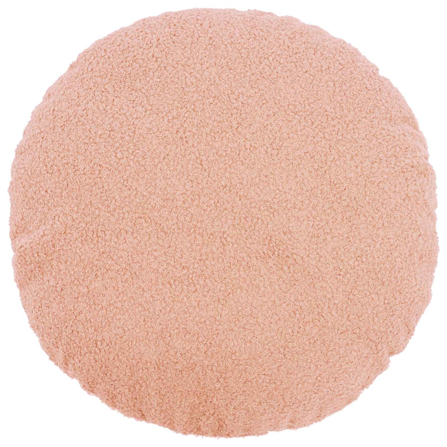 Cushion Cover 2 pcs HEERLEN Pink Ø 60 cm Bouclé