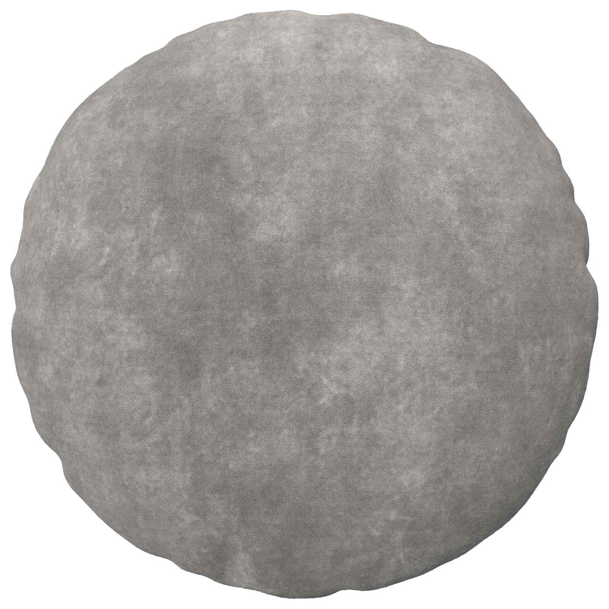 Cushion Cover 2 pcs HEERLEN Light Grey Ø 60 cm