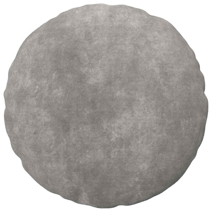 Cushion Cover 2 pcs HEERLEN Light Grey Ø 60 cm
