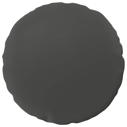 Cushion Cover 2 pcs HEERLEN Anthracite Ø 60 cm Polyester