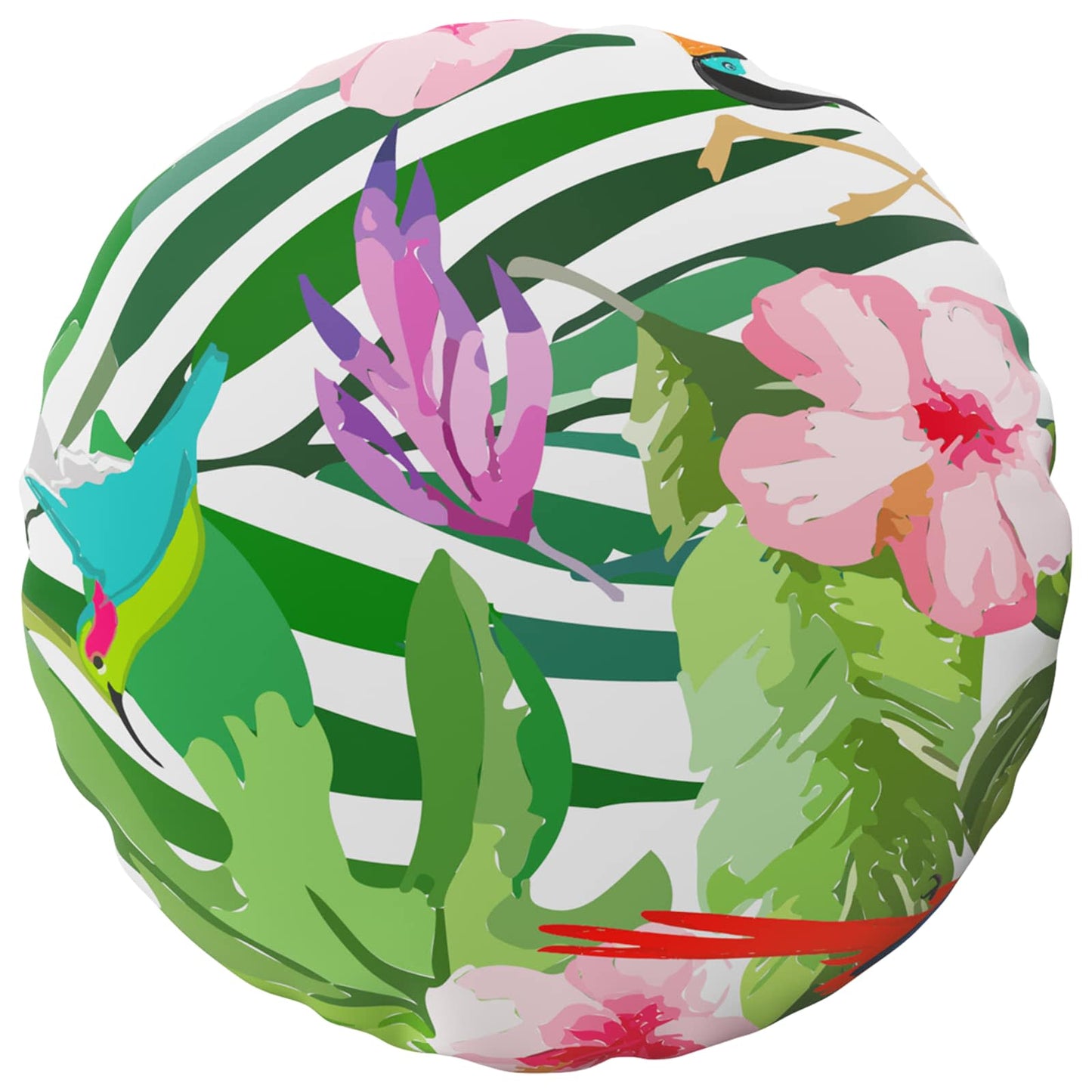 Cushion Cover 2 pcs HEERLEN Multicolour Ø 60 cm Polyester