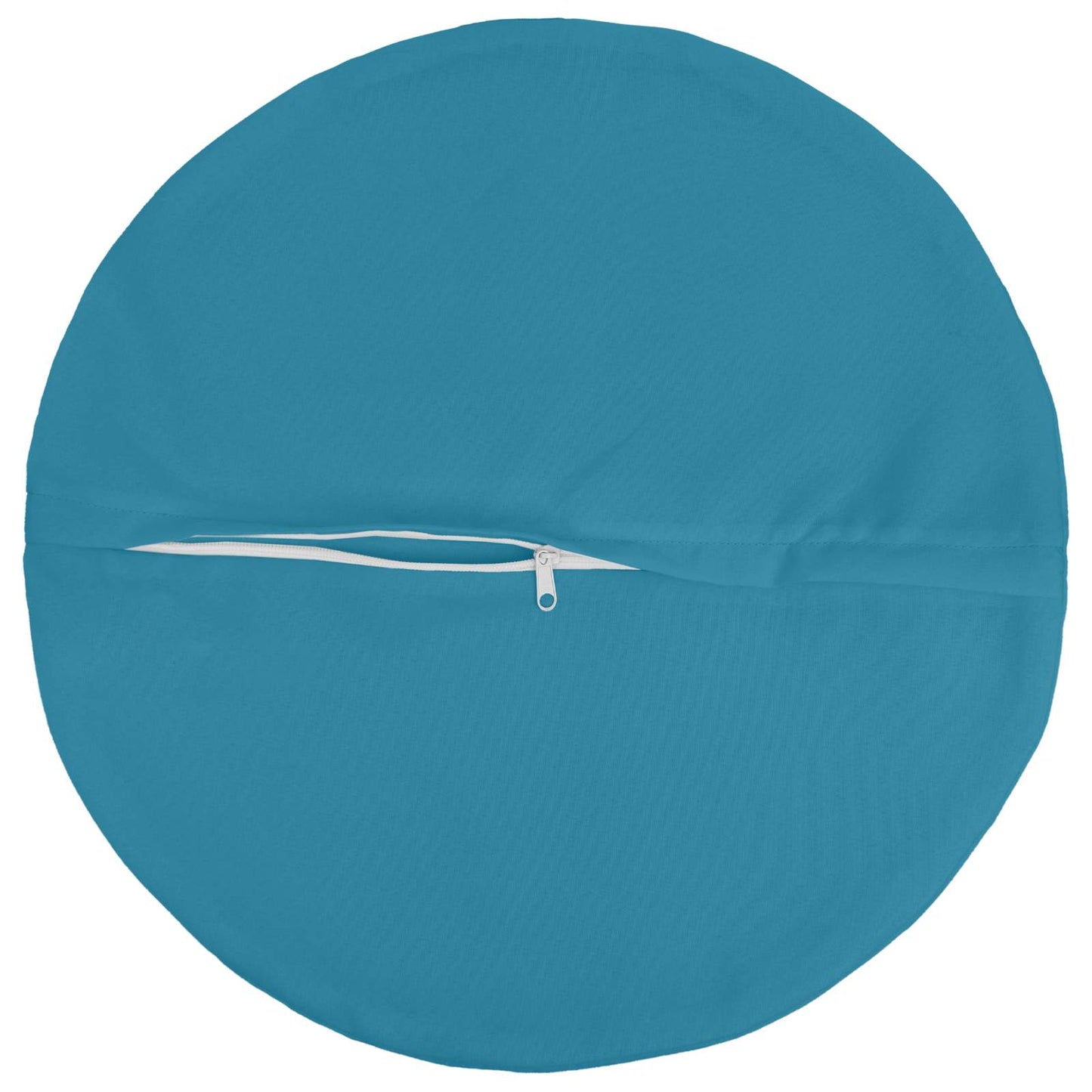 Cushion Cover 2 pcs HEERLEN Light Blue Ø 60 cm Polyester
