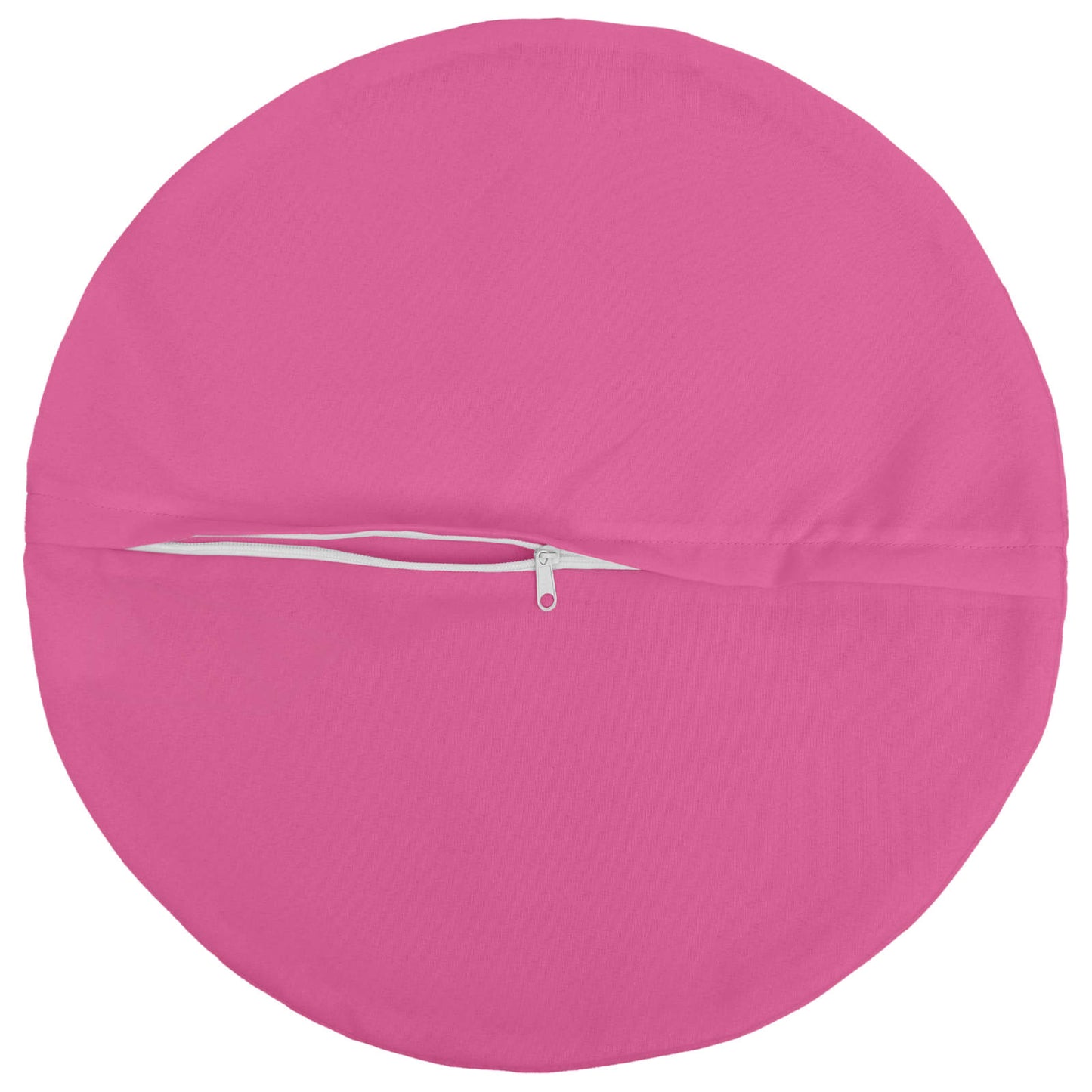 Cushion Cover 2 pcs HEERLEN Pink Ø 60 cm Polyester