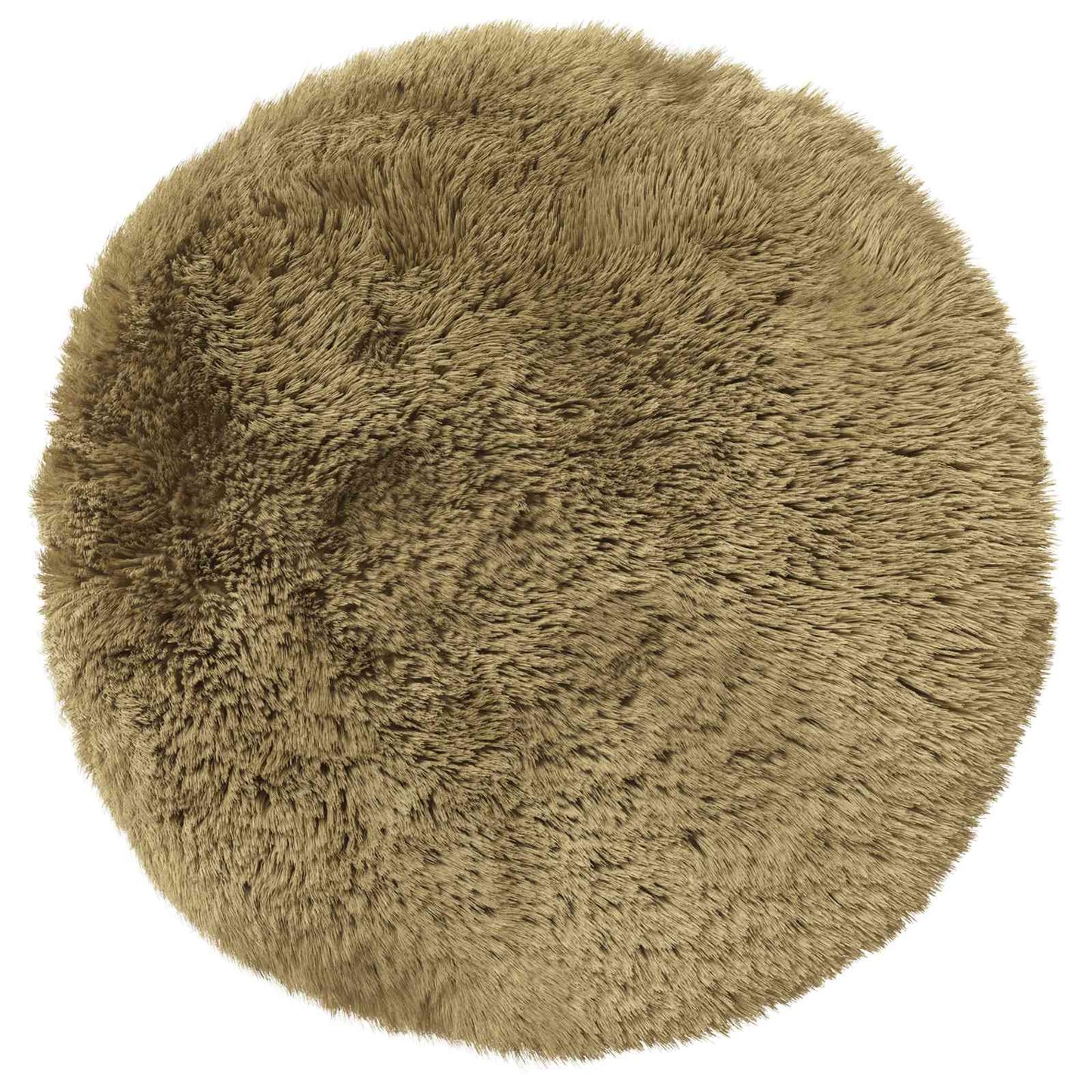 Cushion Cover 2 pcs HEERLEN Light Green Ø 60 cm PV Fleece