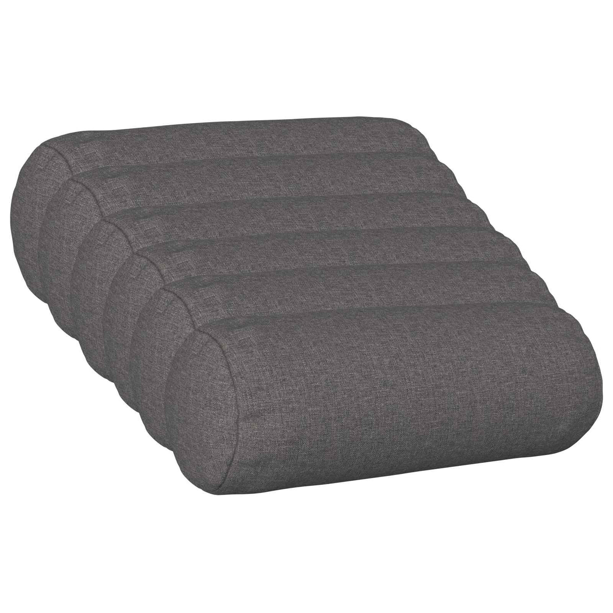 Cushion Cover 6 pcs HEERLEN Light Grey Ø 15 x 40 cm Fabric