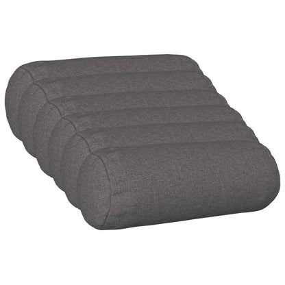 Cushion Cover 6 pcs HEERLEN Light Grey Ø 15 x 40 cm Fabric