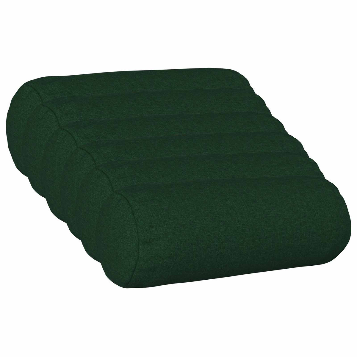 Cushion Cover 6 pcs HEERLEN Dark Green Ø 15 x 40 cm Fabric