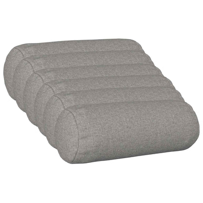 Cushion Cover 6 pcs HEERLEN Cloud Grey Ø 15 x 40 cm Fabric
