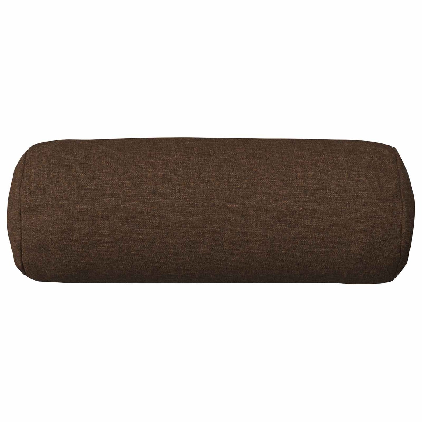 Cushion Cover 2 pcs HEERLEN Brown Ø 15 x 40 cm Fabric