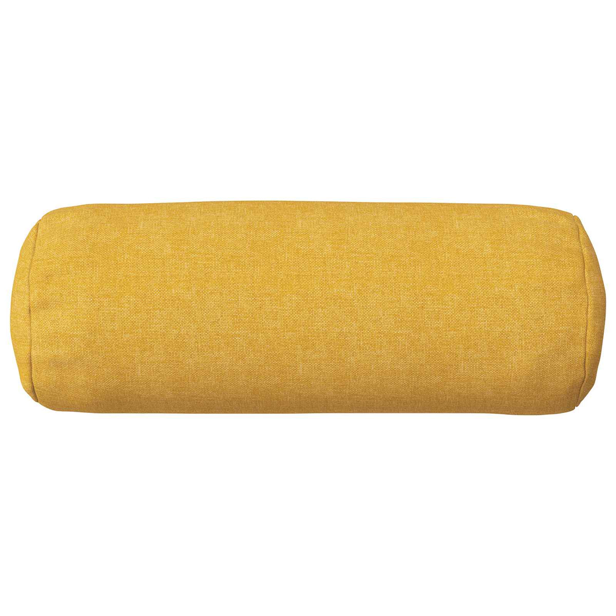 Cushion Cover 2 pcs HEERLEN Light Yellow Ø 15 x 40 cm Fabric